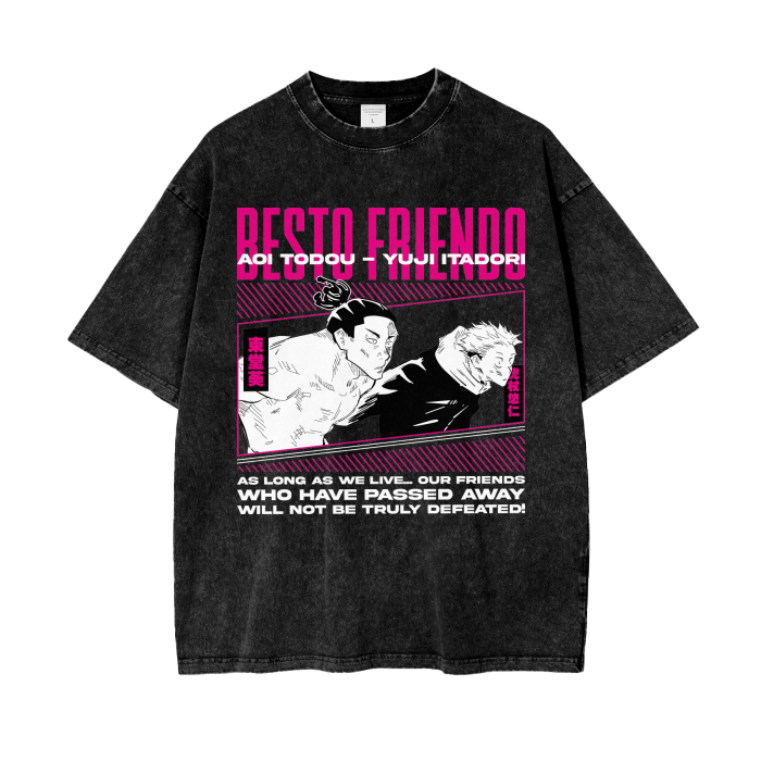 Aoi Todo X Yuji Itadori Best Friend Vintage Tee